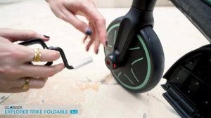 Globber EXPLORER TRIKE FOLDABLE 4in1 baby trike & kids balance bike