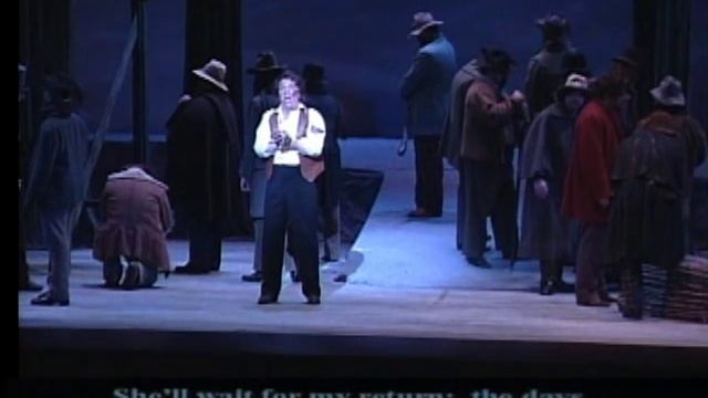 Jeffrey Springer sing's "Ch'ella mi creda" from Puccini's La Fanciulla del West смотреть онлайн