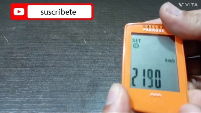 cómo configurar velocímetro CATEYE PADRONE смотреть онлайн