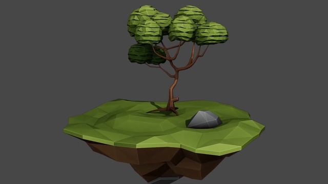 Blender Kraken and Tree (10 minute build by Imphenzia) смотреть онлайн