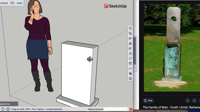 Sketchup Tutorial 1: Hepworth's "Youth" смотреть онлайн