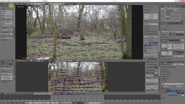Blender Camera Solve for export to Hitfilm : Tutorial 3 - Exporting to Hitfilm смотреть онлайн