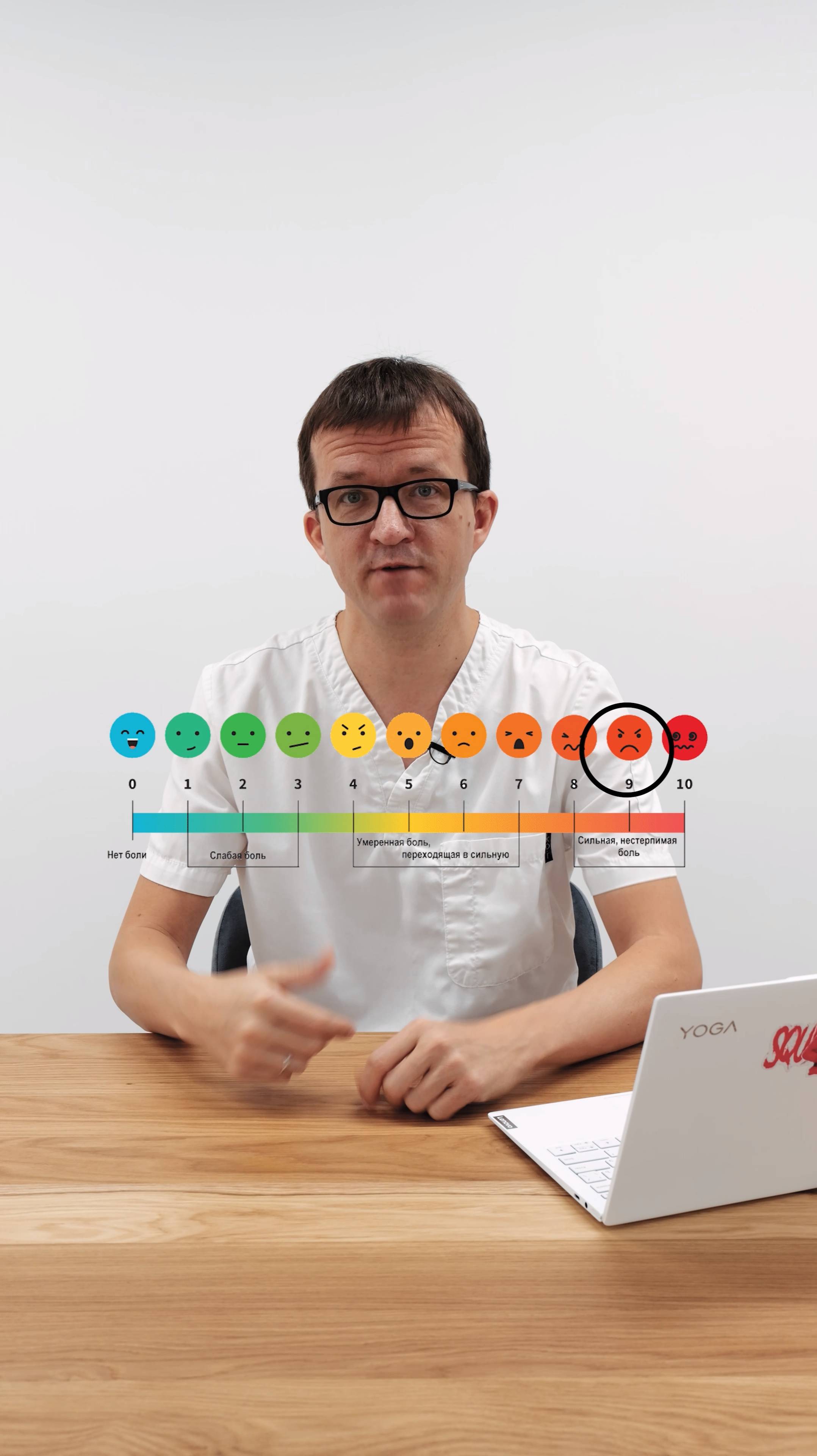 Секвестрированная грыжа. Боль 9 баллов из 10 по ВАШ