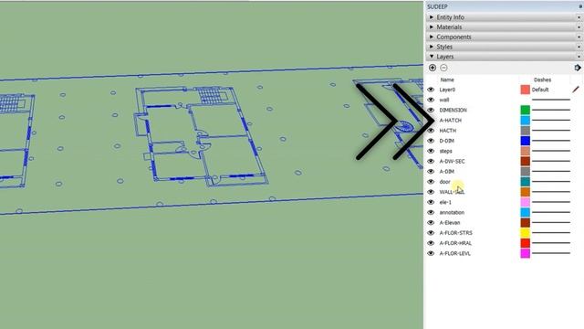 3 Import CAD file and Organize Layers | Sketchup Tips смотреть онлайн