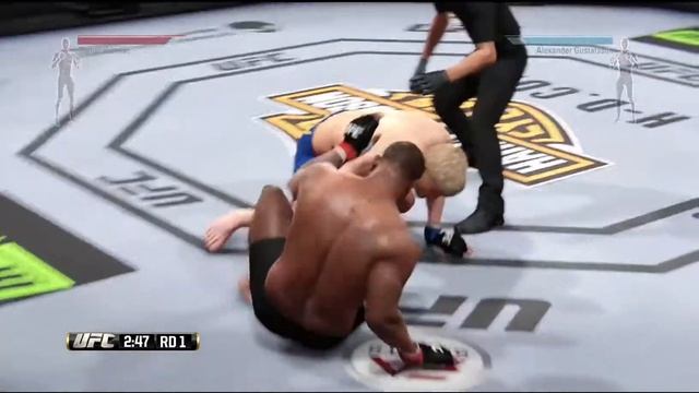 UFC 192 Cormier Vs Gustafsson Full Fight- EA UFC
