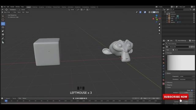 Blender 2.82 Tutorial - Simple Particle Animation смотреть онлайн