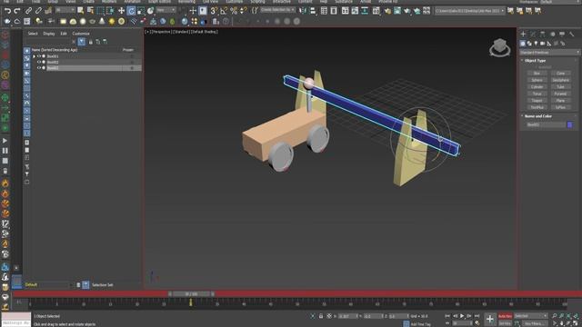 3ds max tutorial using Auto key function in animation смотреть онлайн