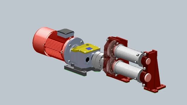 Układ wciągnikowy SolidWORKS SDK 2009-2010 смотреть онлайн