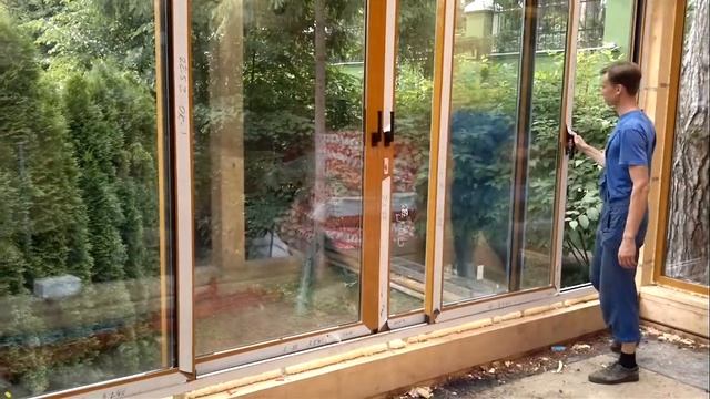 Подъемно сдвижные двери ALUMIL S450 (sliding door) смотреть онлайн