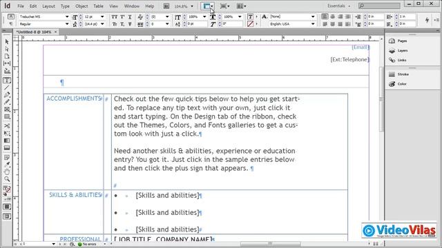 Adobe InDesign CS6 Tutorials (Telugu) - 20 - Text Editing (Typography) Part 02 смотреть онлайн
