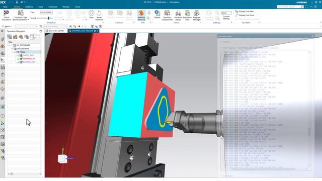 NX CAM & Shaping Function on Mazak HCN 6800 NEO смотреть онлайн