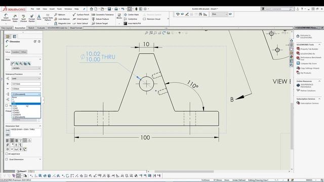SOLIDWORKS - How to make Industrial Drawing Template with Views | EP - 29 | смотреть онлайн