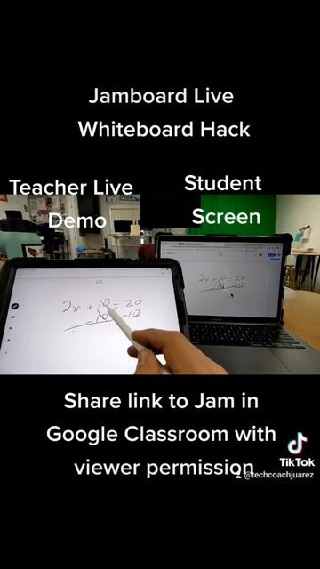 Jamboard Live Whiteboard Hack: Share link to Jam in Google Classroom with viewer permission смотреть онлайн