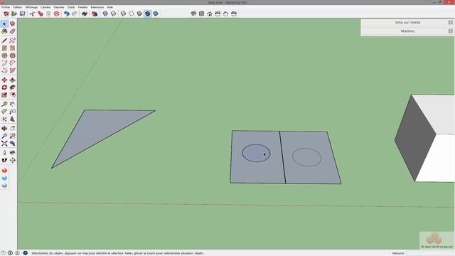 28 - Sketchup - Comprendre le systeme de faces смотреть онлайн