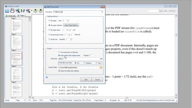 PDFCool Studio - How to Split PDF Documents смотреть онлайн