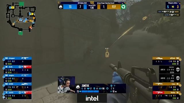 Spirit vs FlyQuest - HIGHLIGHTS - IEM Dallas 2024 l CS2 смотреть онлайн