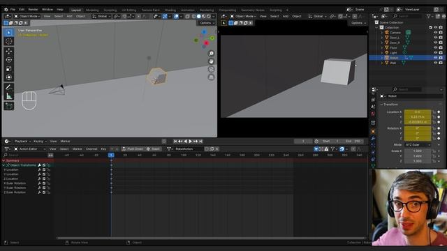 How To Reuse Animation With Action Data Blocks - Blender Tutorial смотреть онлайн