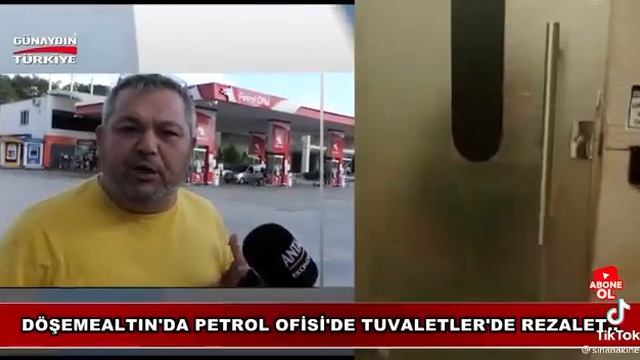 petrol ofisinde camlı tuvaleti gösteren gazeteci смотреть онлайн