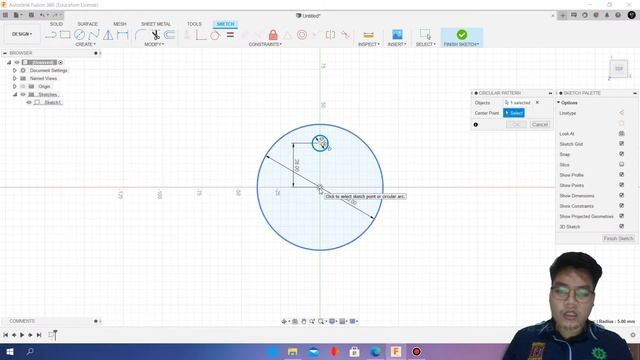 Exercise 1 Fusion360 смотреть онлайн