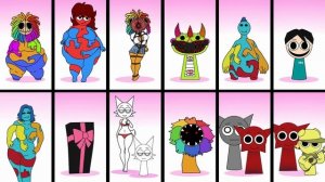 Спрунки OC - Мруна и Вирум и ГФ!Играют Ужасную Любовь - Фаза 2 VS Фаза 3 VS Фаза 4