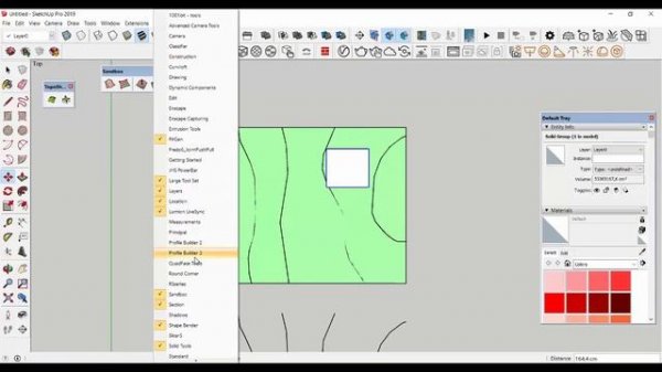 SKETCHUP TERRAIN MODELING PLUGIN - Easy Terrains with Toposhaper