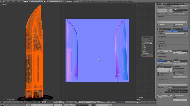 Blender Tutorial - Creating a Combat Knife Game Asset - Part 3 - Baking Normal Maps смотреть онлайн