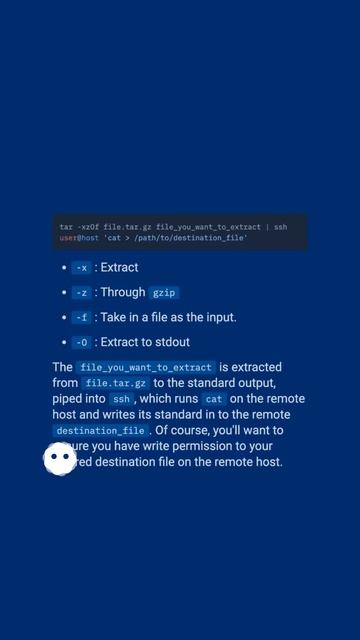 extract a few members from tar archive and pipe through network #shorts смотреть онлайн