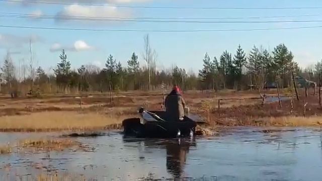 Остяк снегоболотоход повышенной проходимости