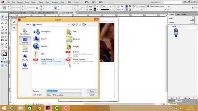 Adobe InDesign - Exporting to Pdf смотреть онлайн