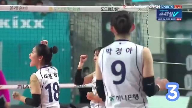 22.01.20 도로공사 전새얀 선수 블로킹 모음 смотреть онлайн