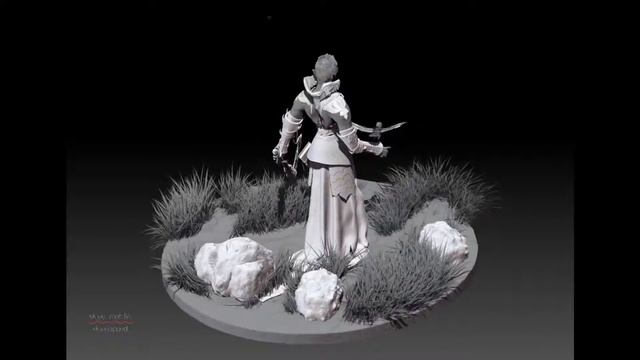ZBrush Sculpt - Master of Graves - Turnaround смотреть онлайн