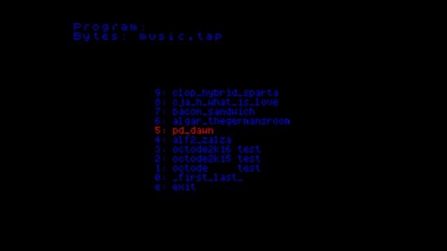 ZX Spectrum 48k: "PD Dawn" Beeper Music (2023) смотреть онлайн
