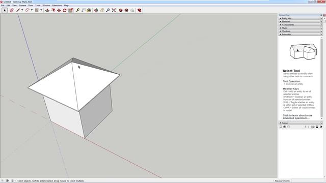 TIG Roof SketchUp Atap Piramida atau Pyramid Roof смотреть онлайн