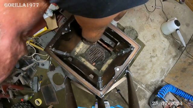 (2 )Restoration of an old Norwegian cast iron stove.Part 2 смотреть онлайн