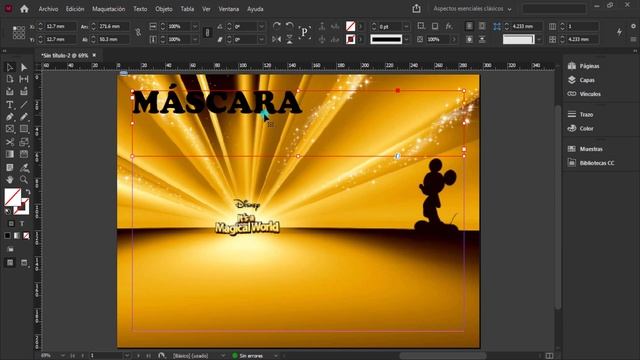 👑👑MÁSCARA DE RECORTE en Adobe InDesign 2022👍👍 смотреть онлайн