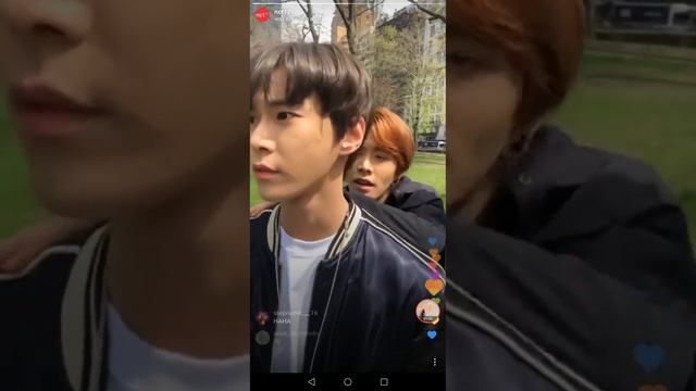 [NCT] Johnny, Yuta, Doyoung Instagram Live at Central Park NY / April 17, 2019 смотреть онлайн