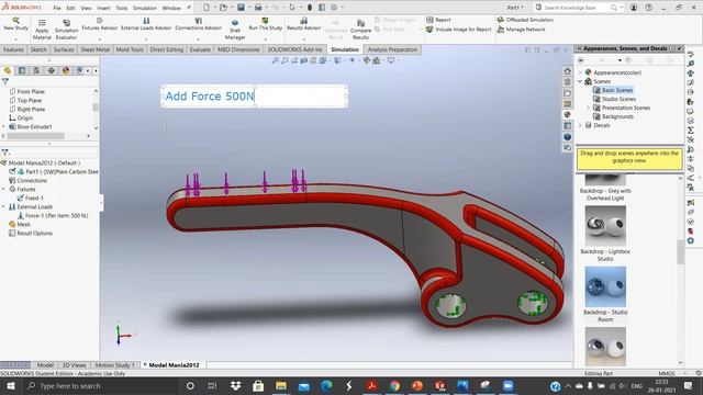 Solidworks Simulation Tutorial | Model Mania 2012 смотреть онлайн