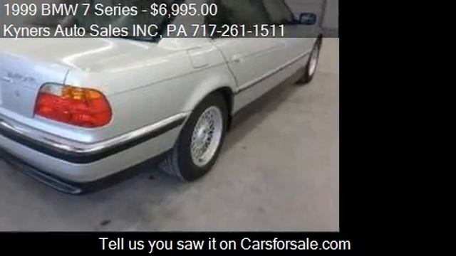 1999 BMW 7 Series for sale in Chambersburg, PA 17202 at the смотреть онлайн