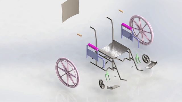 The longest course of Wheel Chair Design By Solidworks (just render) in Youtube смотреть онлайн