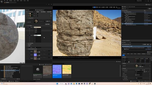 Procedural Rock Generator blueprint in Unreal Engine 5(Works in Unreal Engine 5,1) смотреть онлайн