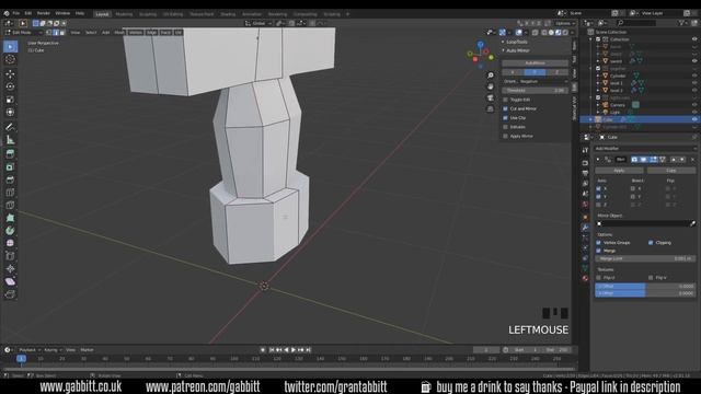 Beginner Exercises | Part 3 | Low Poly Weapons | Blender 2.8 смотреть онлайн