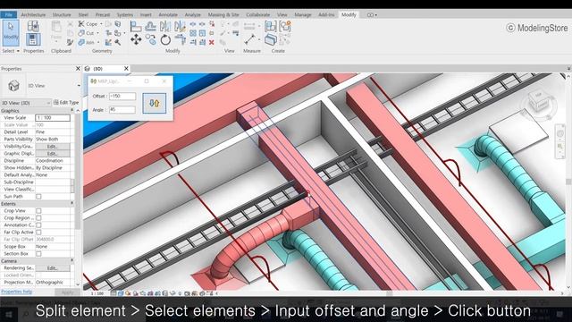 Autodesk Revit Add in - MEP UpDown_free trial смотреть онлайн