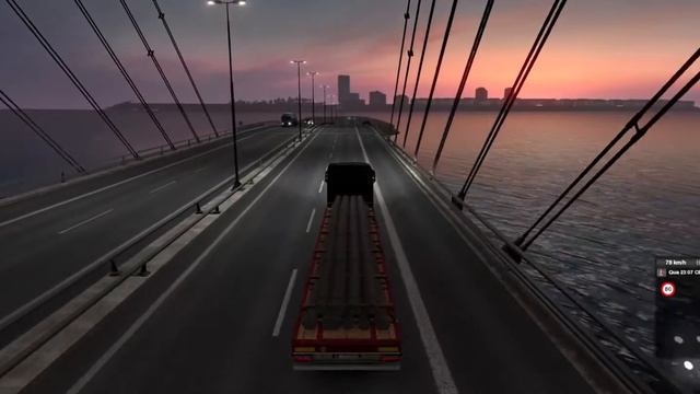 Euro Truck Simulator 2: Malmo to Copenhagen смотреть онлайн