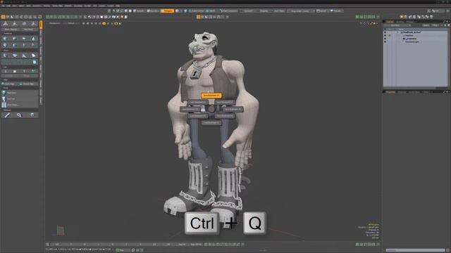 Modo | Pushing Points Viewport Bookmarks смотреть онлайн