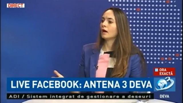 Ora exacta la Antena 3 Deva, invitat, Deputat, Anamaria Gavrila, 22.07.2022 - Stiri Antena Vest - смотреть онлайн