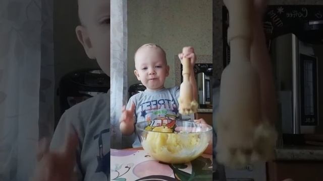 #Удмуртские перепечи#перепечи с картошкой# ясам#яумамыповар#маминпомощник#детиготовят