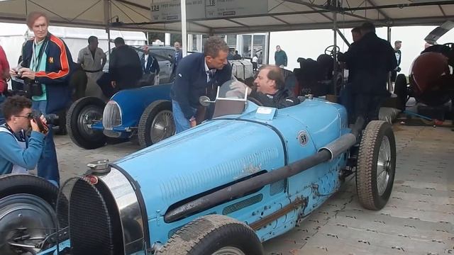 Bugatti Type 59 1934, 750kg Formula, Goodwood Festival of Speed смотреть онлайн