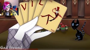 СМОТРИМ WHEN YOU'RE EVIL MAP | VAMPAIR SERIES | Реакция-обзор аниматора на веб-анимацию #62