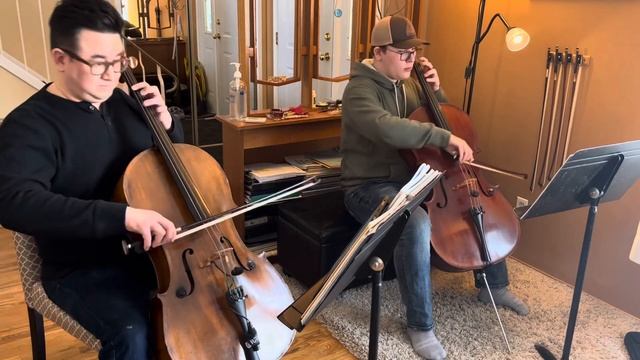 #Irish tune: ‘#Southwind’ by Freckled Donal Macnamara ~ #cello duet смотреть онлайн