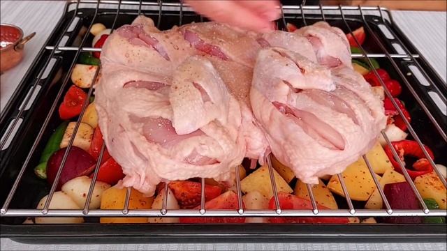 I've Never Cooked This Delicious Chicken Before 👏👏 The Fried Chicken And Rice Are So Delicious